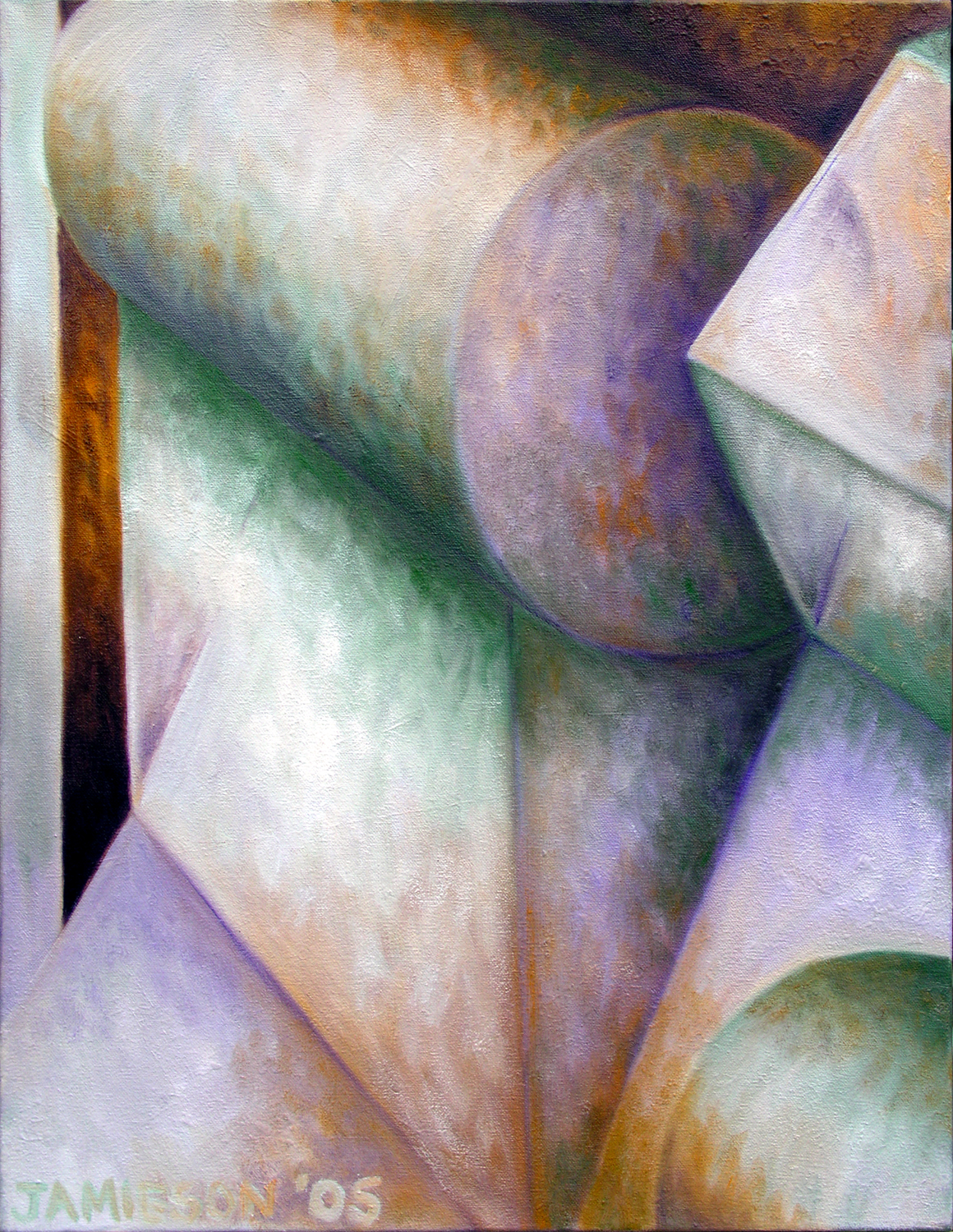 Resonance November 2005 oil on canvas 24” x 18” 