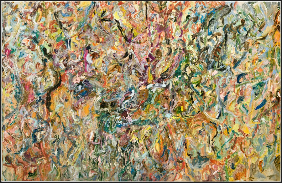 Larry Poons, A Sky Filled with Shooting Stars