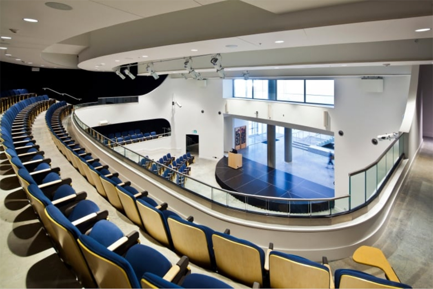 A lecture hall at the new Emily Carr University campus in Vancouver. (Emily Carr University) 