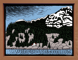 products/prints/colour prints/rocky shore