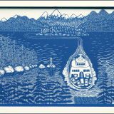 products/prints/prints colour/The Ferry #2