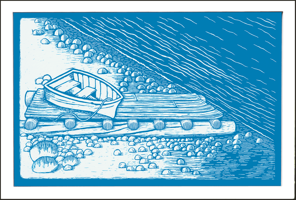 products/prints/prints colour/The Rowboats #1