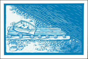 products/prints/prints colour/The Rowboats #1