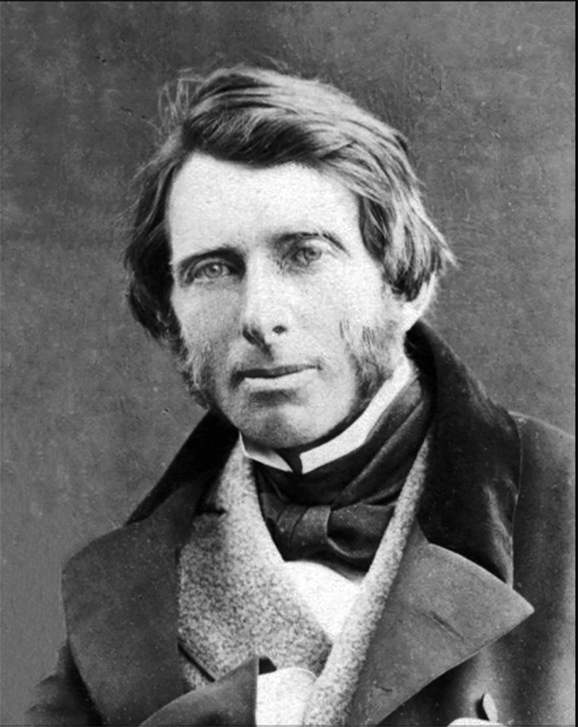 Photo of John Ruskin in 1863